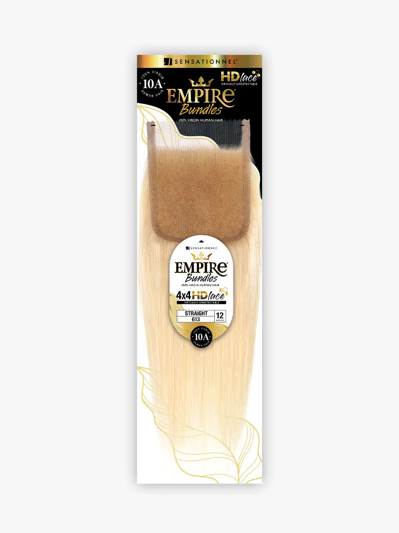 Empire Bundles 4X4 HD Closure Straight