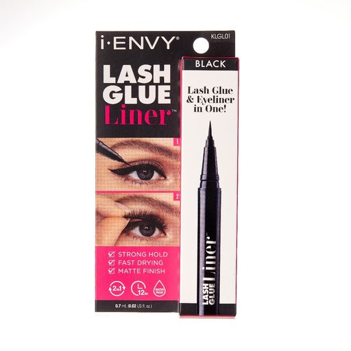 Kiss I-Envy Lash Glue Liner Black