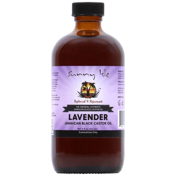 Sunny Isle Jamaican Black Castor Oil with Lavender 4oz