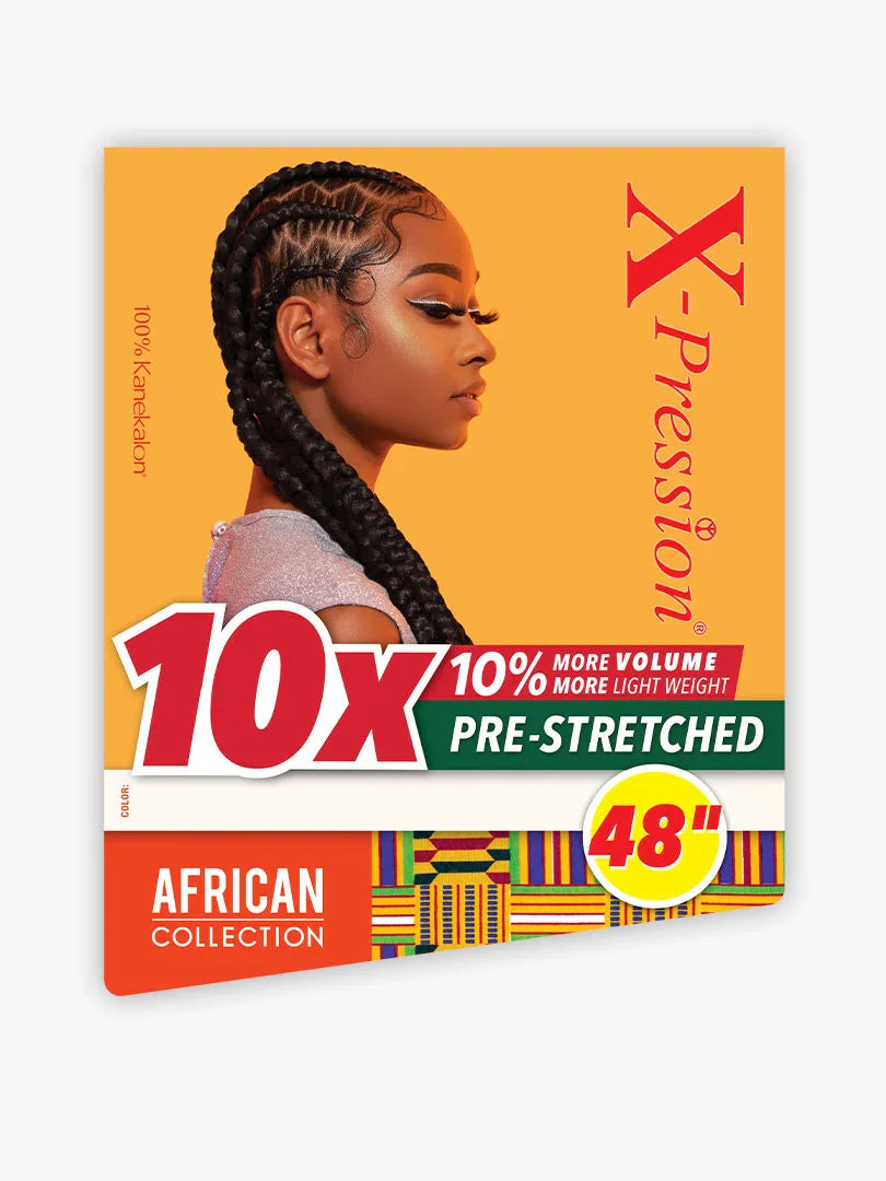 10X X-Pression Pre-Stretched Braid 48"