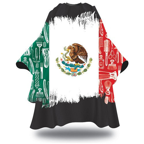 Black Ice Barber Cape La Patria