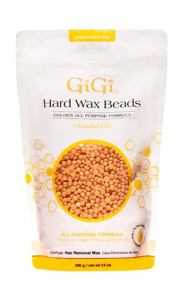 GiGi Wax Beads Golden All Purpose 14oz