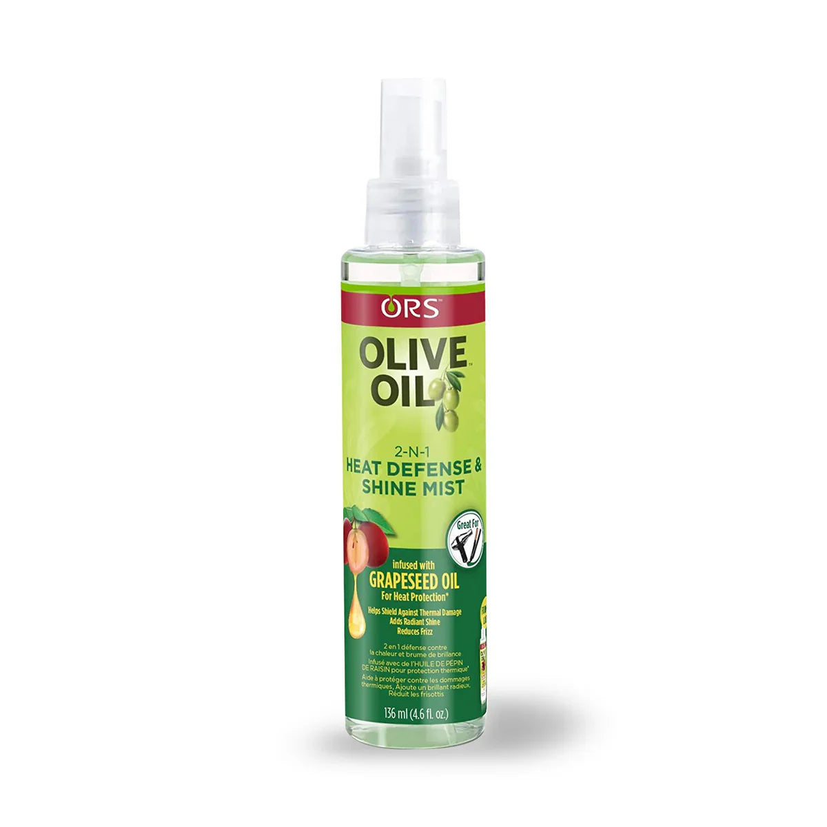 ORS Olive Oil 2-N-1 Shine Mist & Heat Defense
