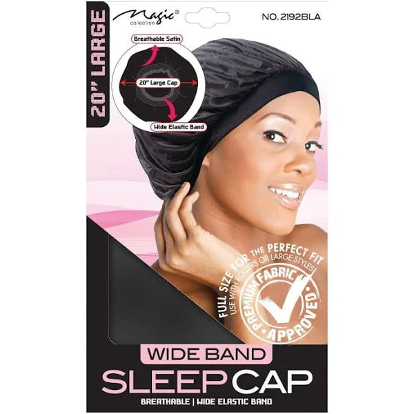 Magic Collection Large Wide Band Sleep Cap