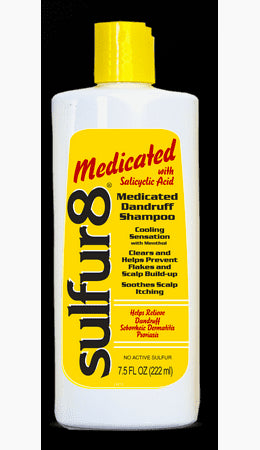 Sulfur 8 Medicated w/ Salicylic Acid 7.5oz