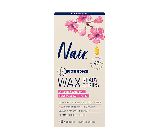Nair Wax Ready-Strips For Legs & Body