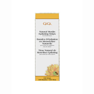 Gigi Natural Muslin Strips, Small