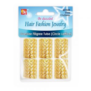 BT Oversize Filigree Tube Braid Jewelry