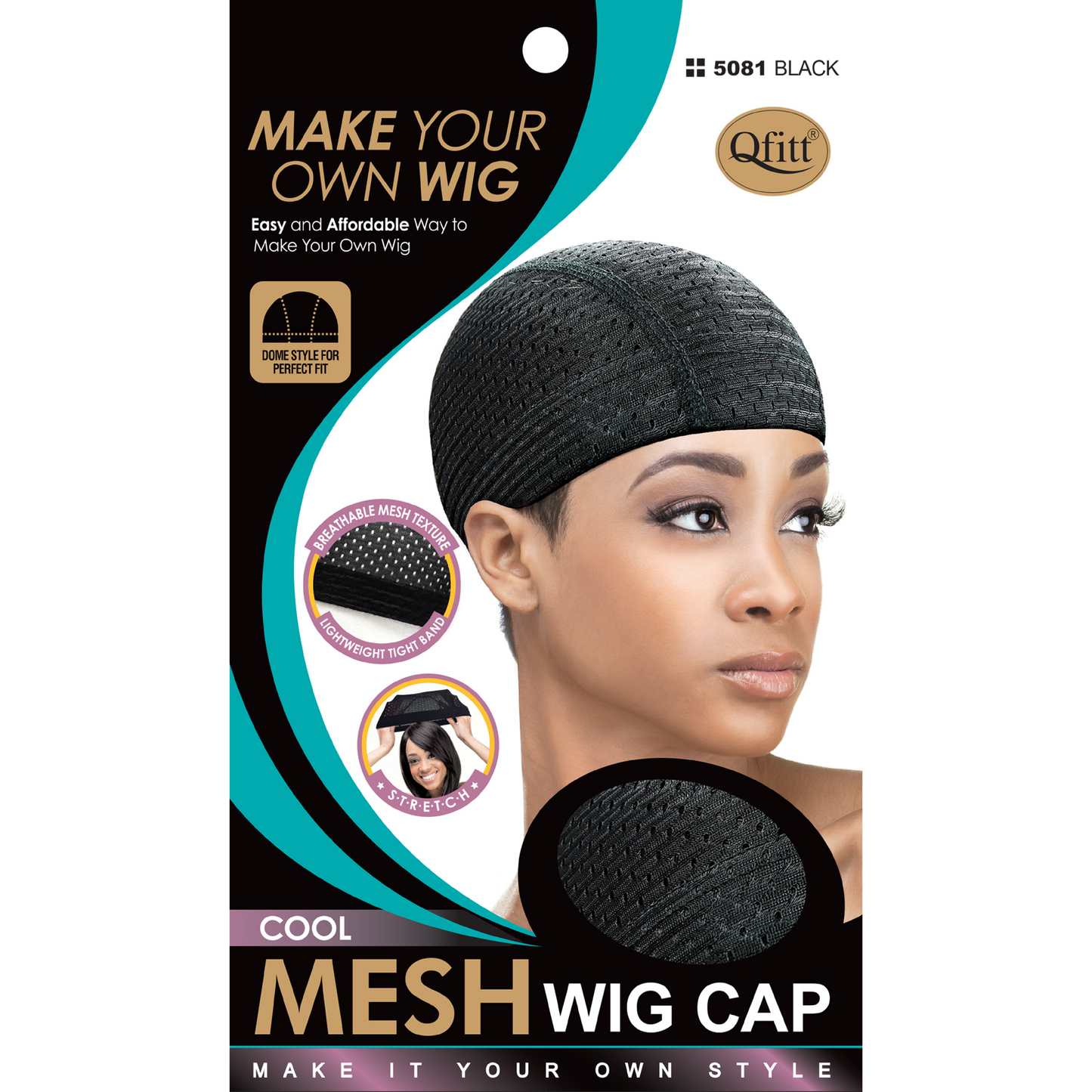 Qfitt Cool Mesh Wig Cap
