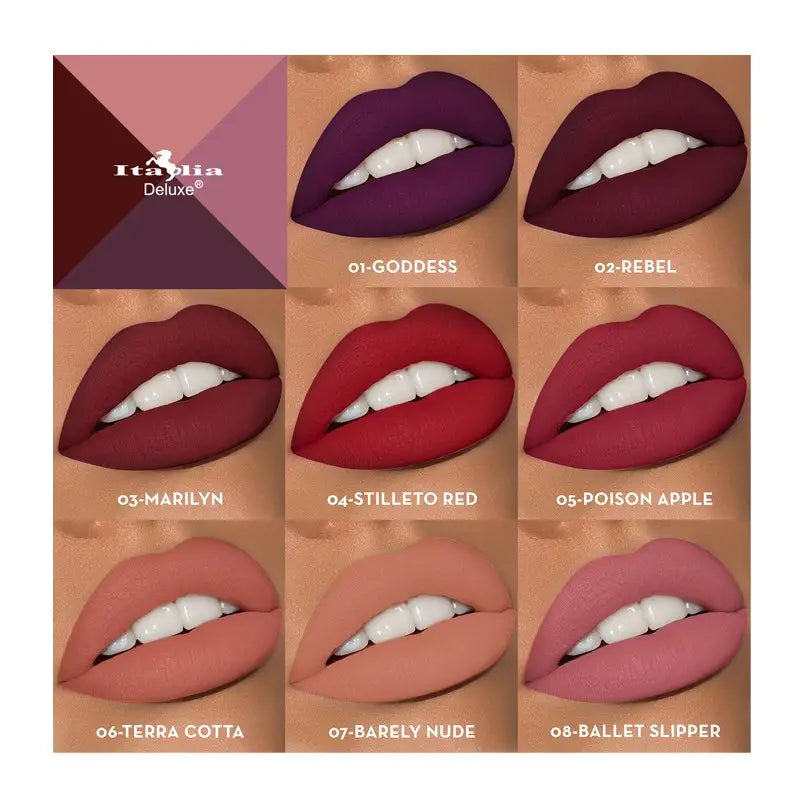 Italia Deluxe Mousse Matte Lipstick