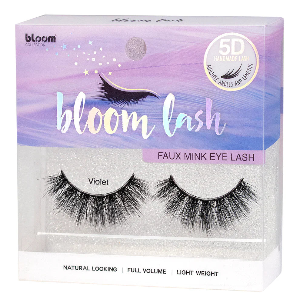 Bloom Lash 5D Eyelashes Violet