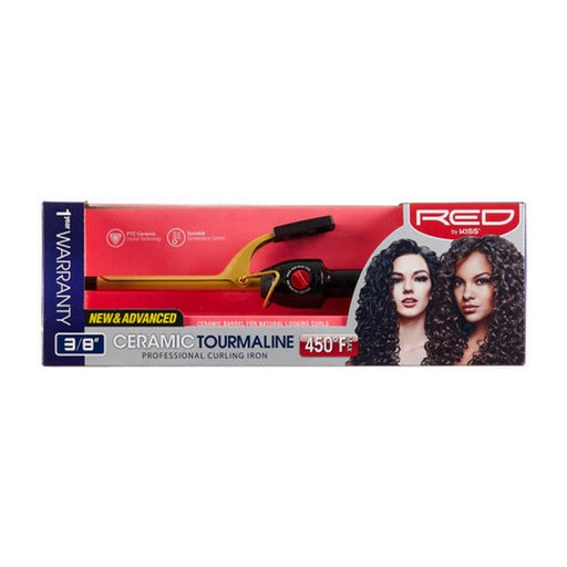 Red by Kiss Ceramic Curling Iron