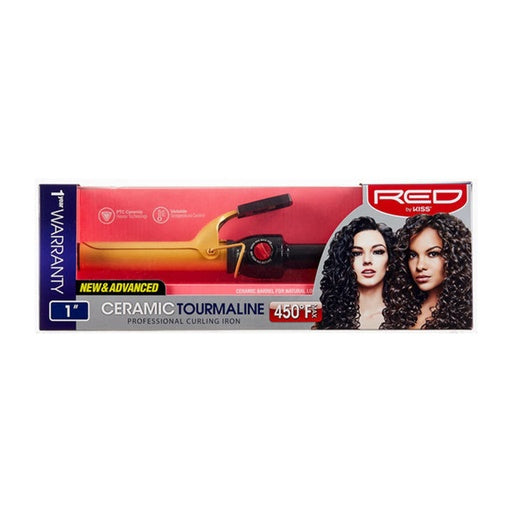 Red by Kiss Ceramic Curling Iron
