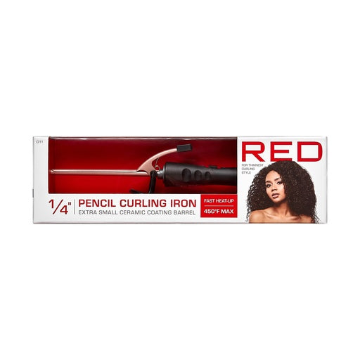 Red by Kiss 1/4" Pencil Curling Iron