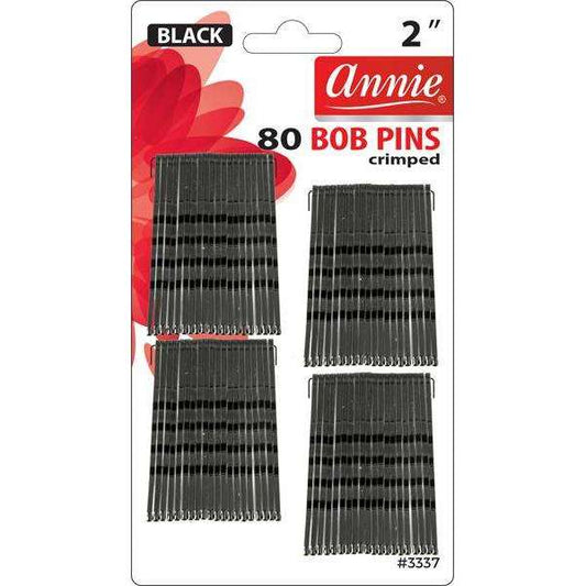 Annie 80 Bob Pins Crimped