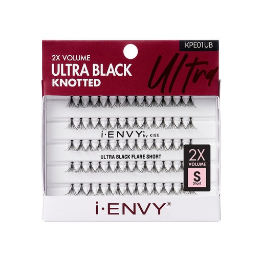 Kiss I-Envy 2X Volume Ultra Black Flare Knotted
