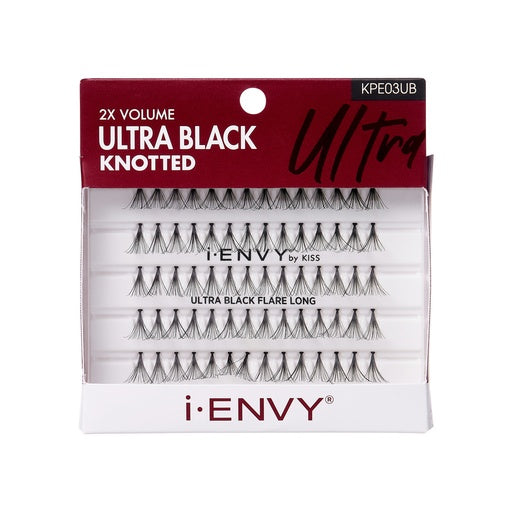 Kiss I-Envy 2X Volume Ultra Black Flare Knotted