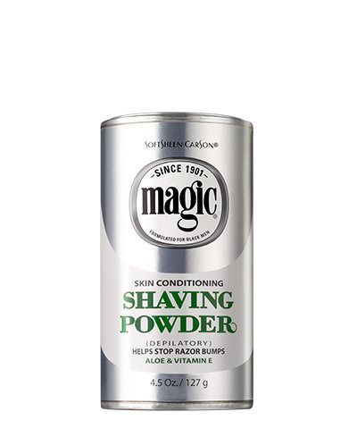 Magic Skin Conditioning Razorless Shaving Powder Platinum 4.5oz