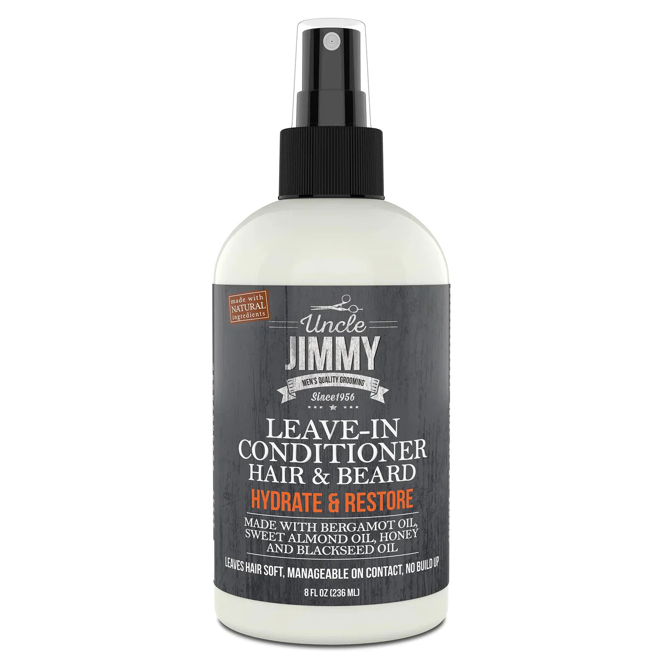 Uncle Jimmy Hair & Beard Leave-In Conditioner 8oz