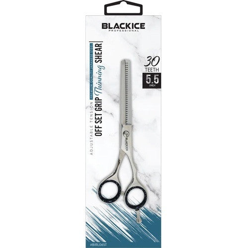 Black Ice Professional Off Set Grip 5.5" Thinning Shear