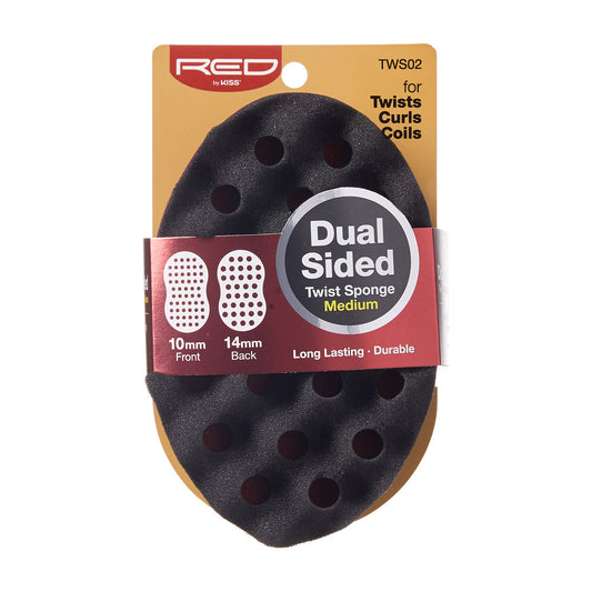 Red by Kiss Dual Sided Twist Sponge -Medium
