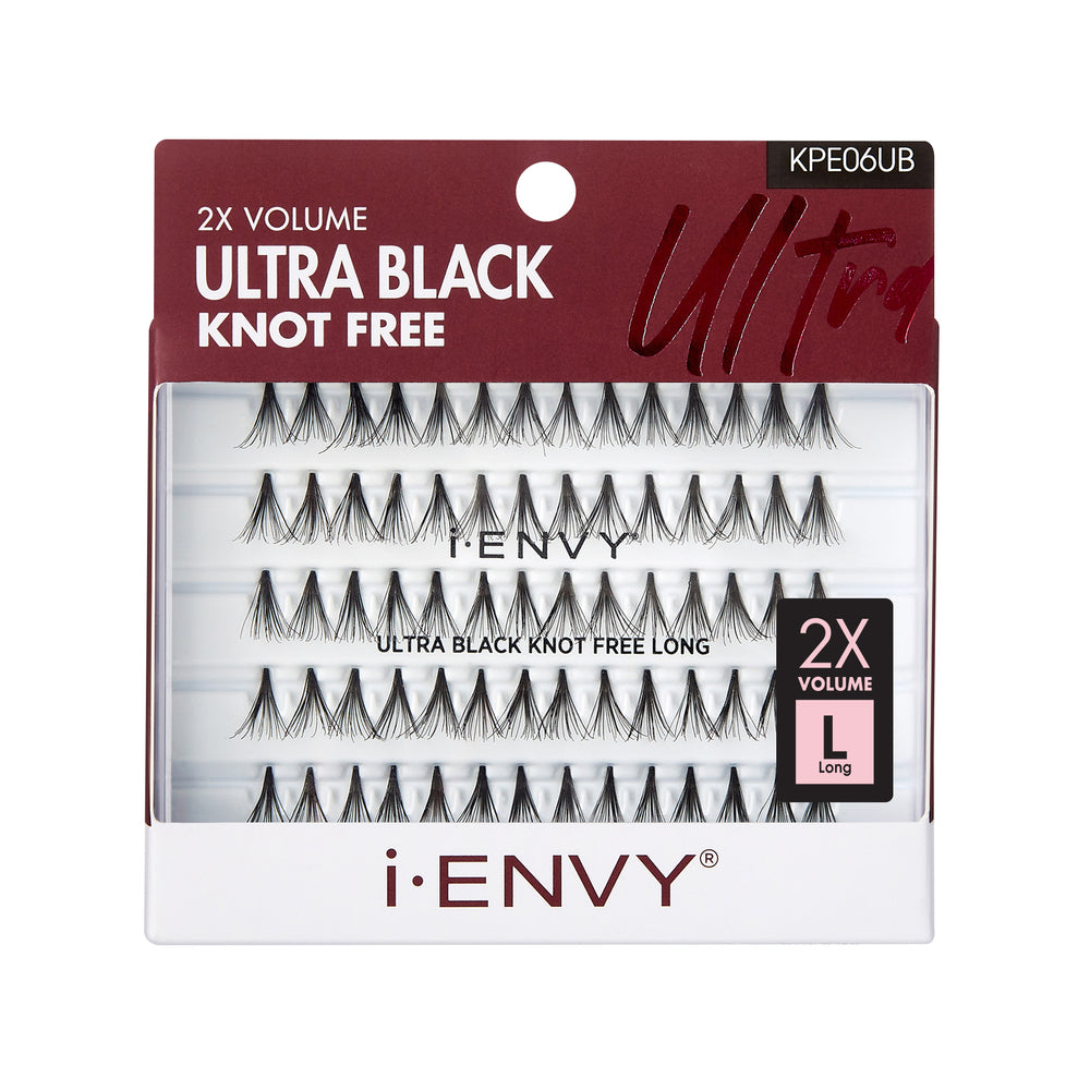 Kiss I-Envy 2X Volume Ultra Black Flare Knot Free