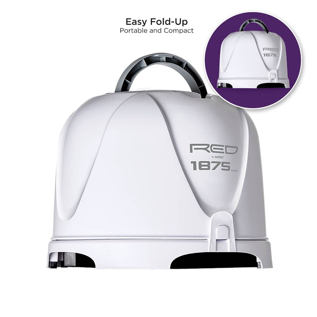 Red by Kiss 3000 Ceramic Tourmaline Hood Dryer