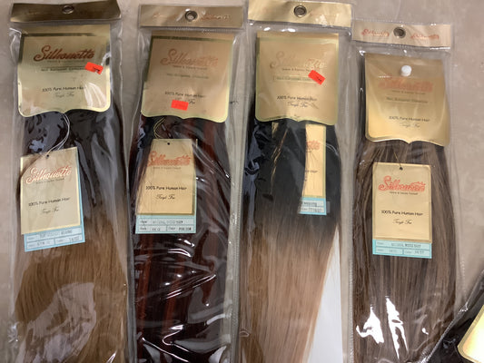 Silhouette Human Hair