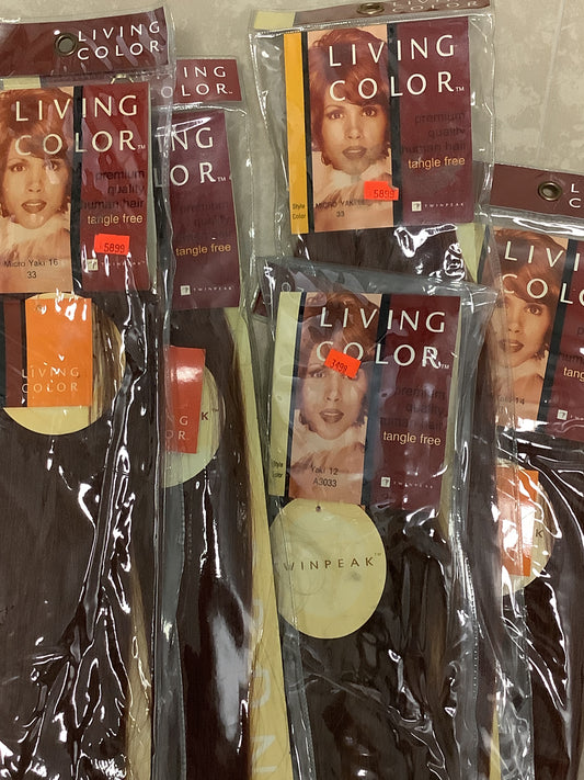 LIVING COLOR YAKI HUMAN HAIR