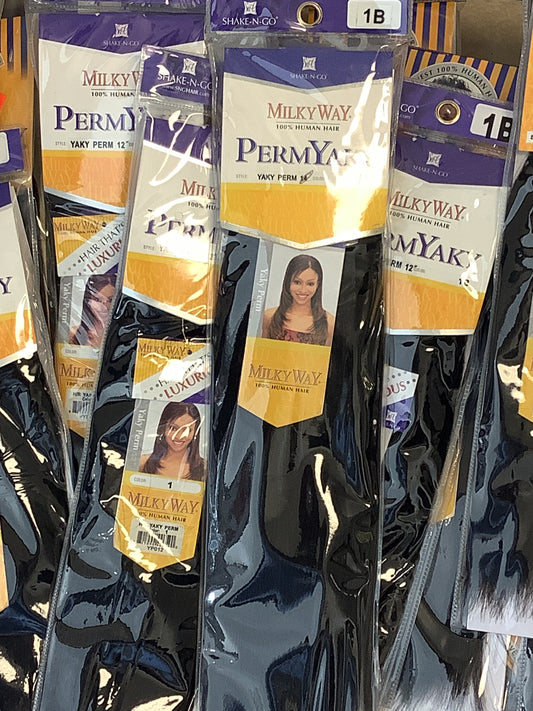 Milky Way PermYaky Hair