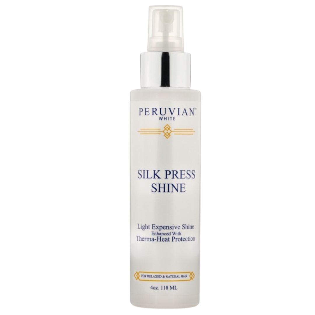 Peruvian White Silk Press Shine 4oz