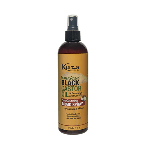 Kuza Jamaican Black Castor Oil Conditioning Braid Spray