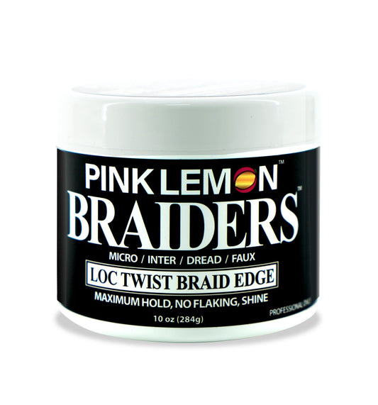 Pink Lemon Braiders Loc Twist Braid Edge