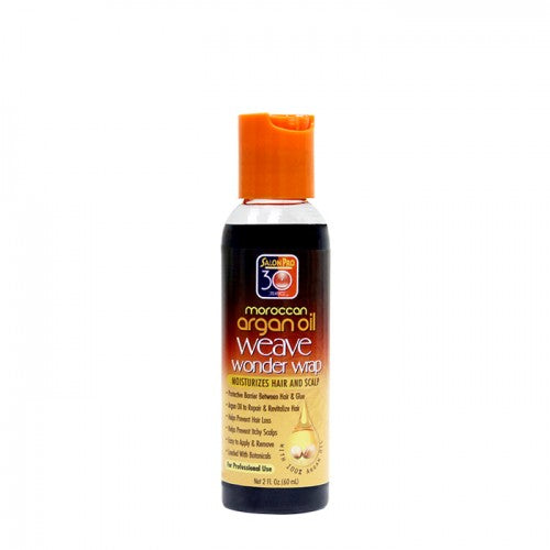 Salon Pro 30 Sec Argan Oil Weave Wonder Wrap -Black