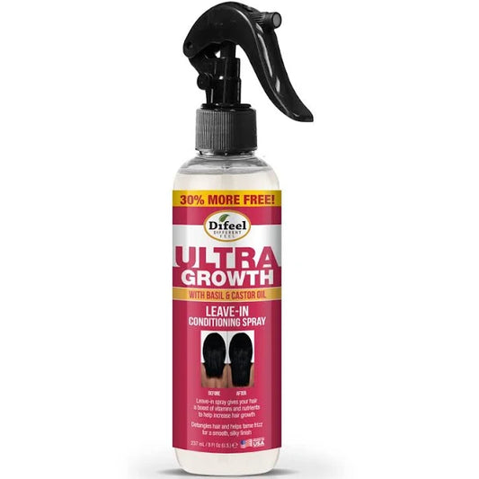 Difeel Ultra Growth Basil & Castor Oil Leave-In Conditioning 6oz