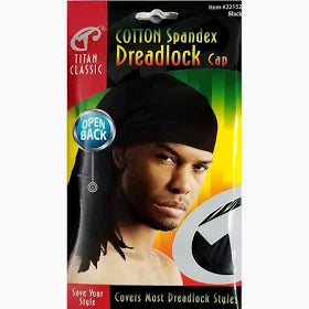 Titan Cotton Spandex Dreadlock Cap